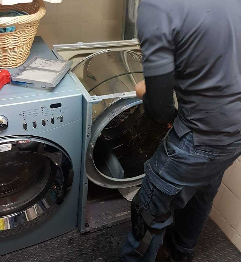 dryer making squeaking noise
